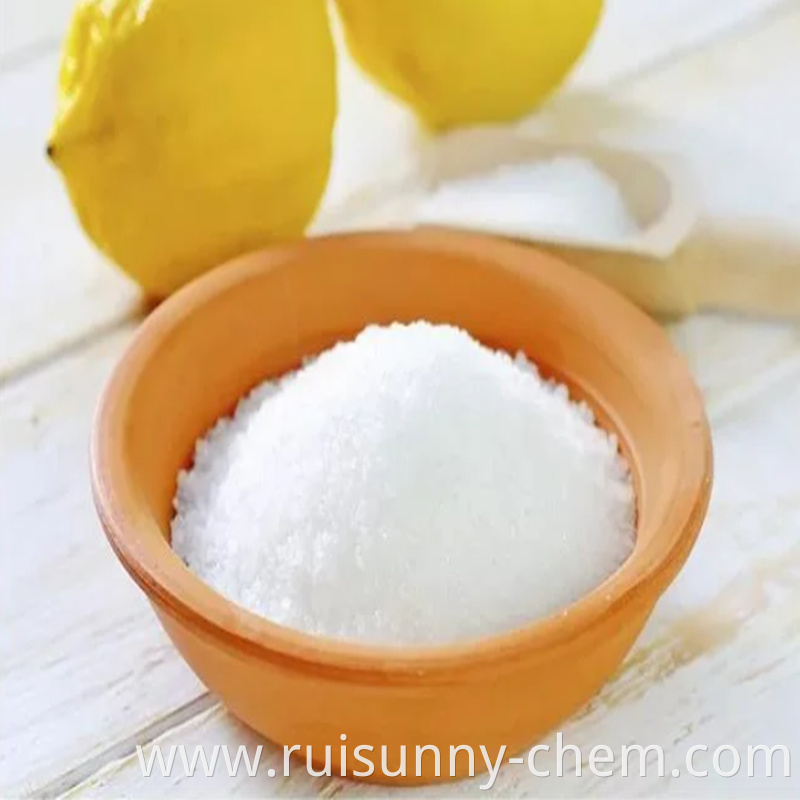 Citric Acid Anhydrous Granular Food Additive